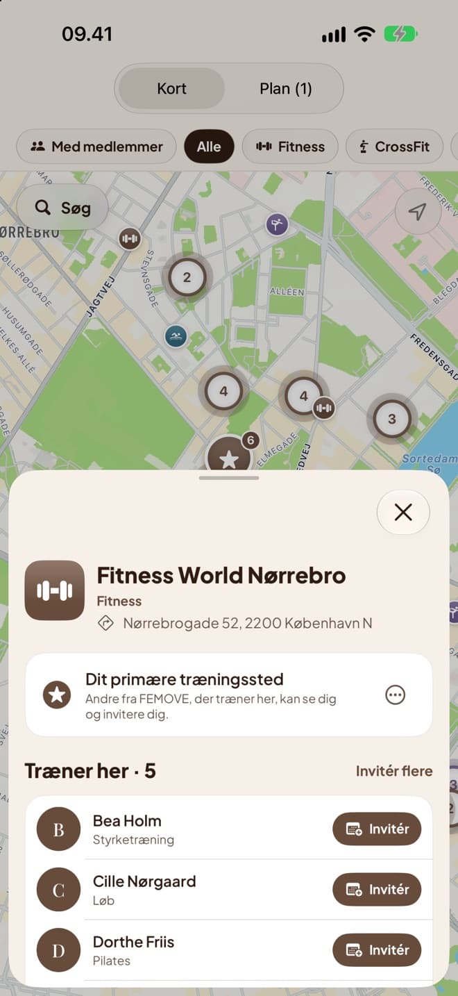 Dit træningssted